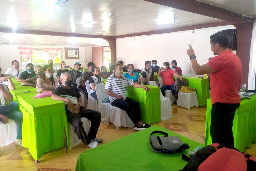 Training on Machinery Operations, dinaluhan ng 40 magsasaka ng Magsaysay