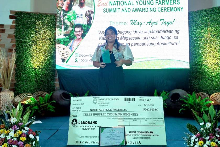 Young farmer mula sa San Teodoro, Oriental Mindoro nanalo sa National YFC 2022